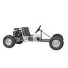 Assembled Bolt Go-Kart with engine and 13-inch turf tires; engine and tires vary by kit selection.