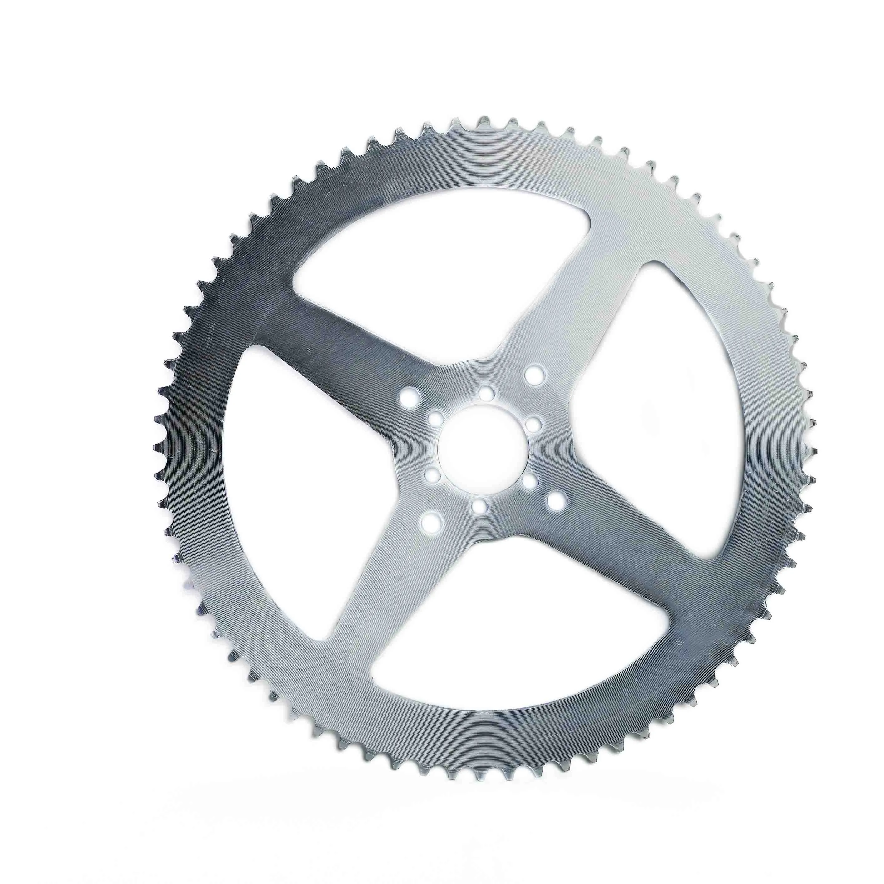 Overhead view of Rear Sprocket.