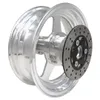 10" GPS Machined Aluminum Front Wheel For Fat Tire Minibikes, 155MM Brake Disc (GPSFTFRONT155)