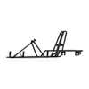 Vintage Go Kart Frame XL (GKAKITFRAME) Powder Coated Glossy Black