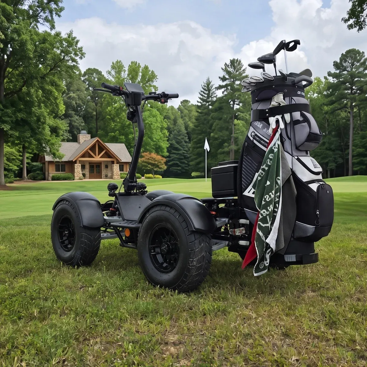Golf Bag Rack, The Tank (THETANK-GOLFBAGR)