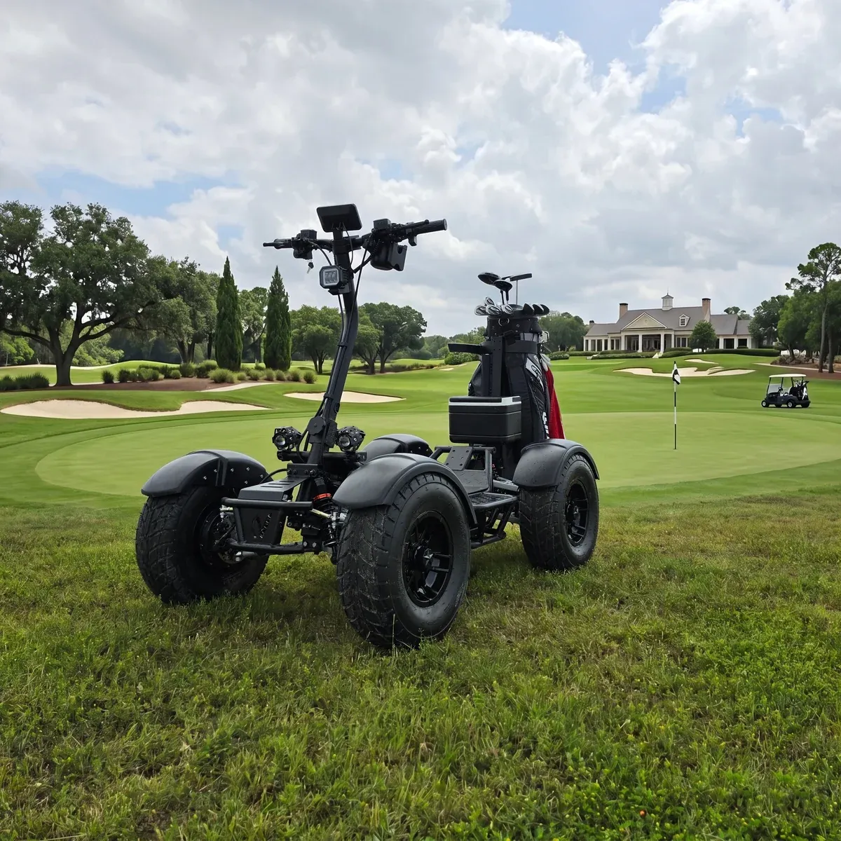 Golf Bag Rack, The Tank (THETANK-GOLFBAGR)