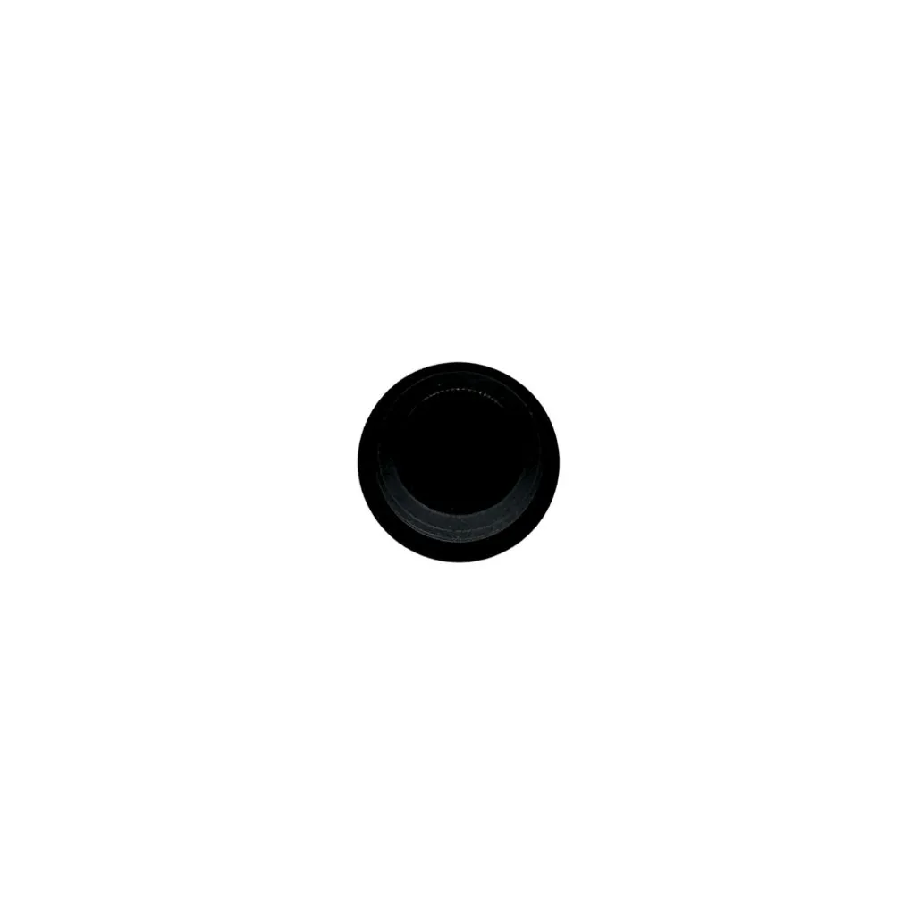 Plastic Cap For 7/8" Tube, Flat Black (RN.875DBK1)