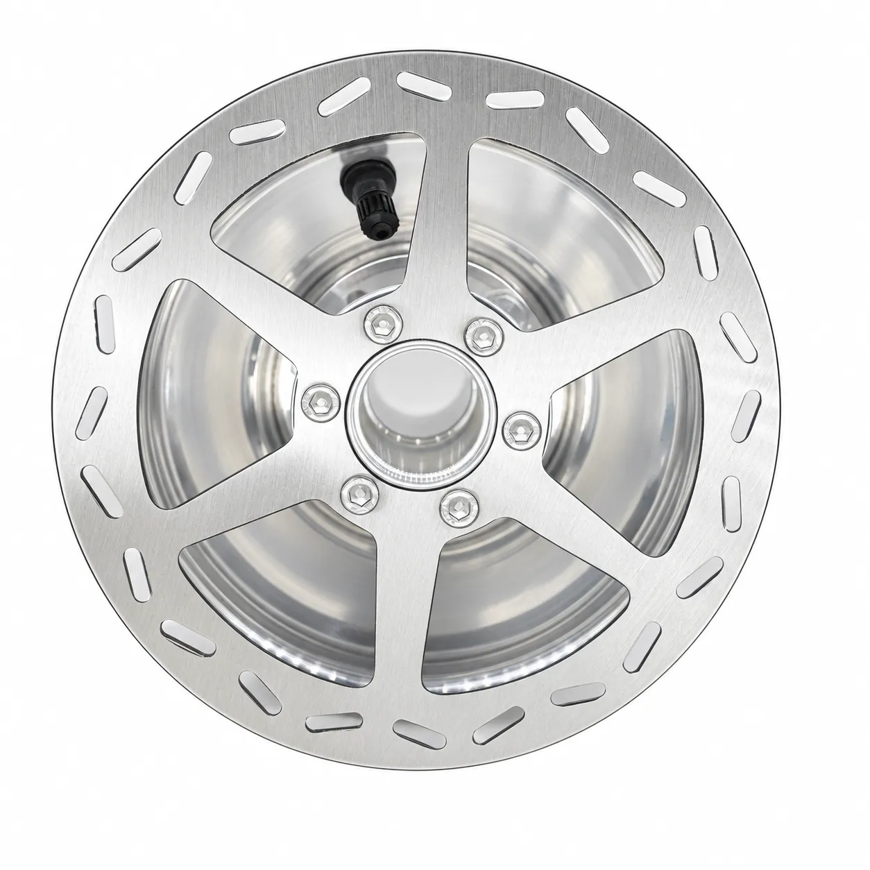 GPS Racing Billet Rear Wheel Assembly (GPSRBRASSY)