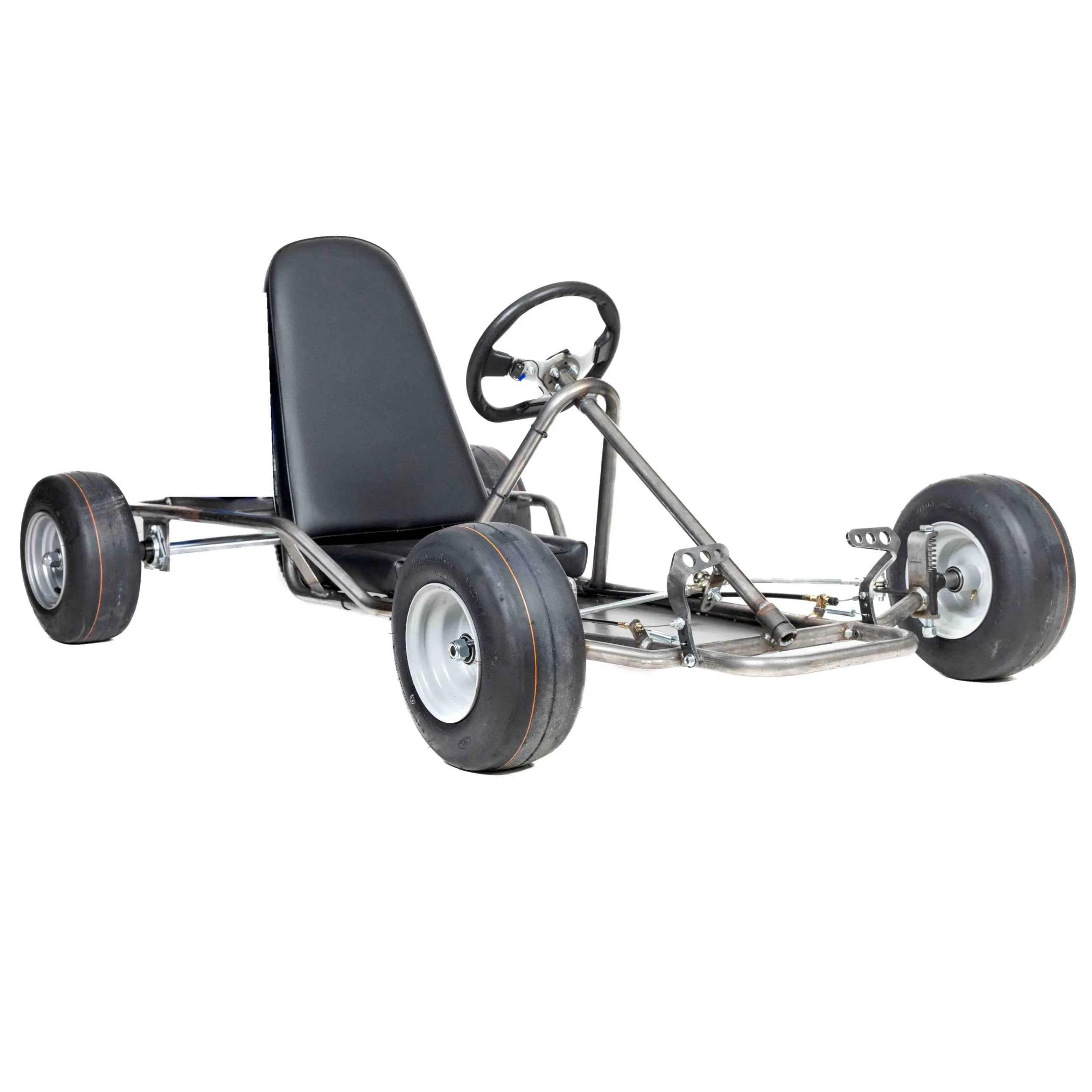 Vintage Go Kart Roller Kit with 13" Slick Tires