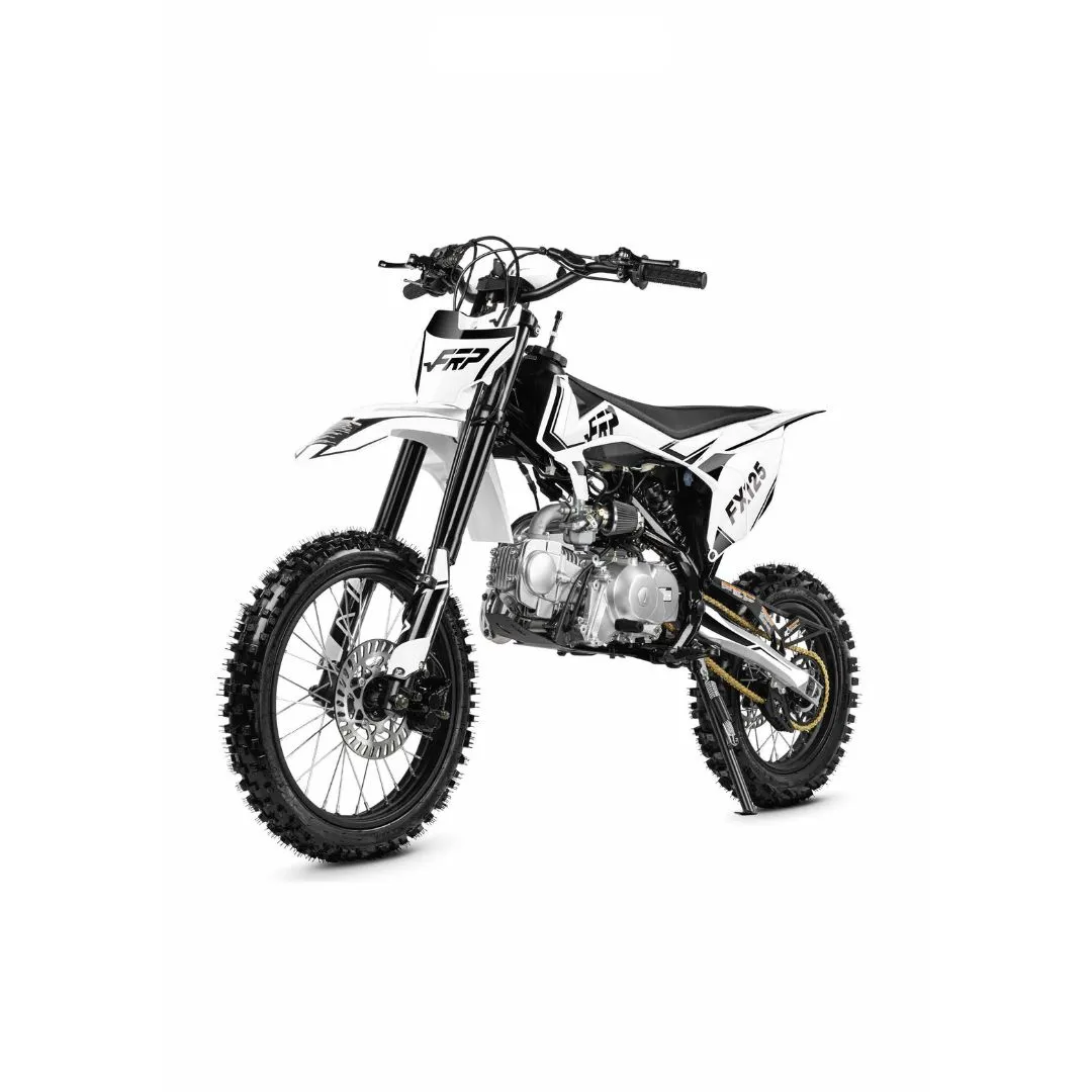 FRP Moto FX125 125cc Dirt Bike – 17"/14" Big Wheel, 4-Speed Manual (FRP-FX125BG) Basic