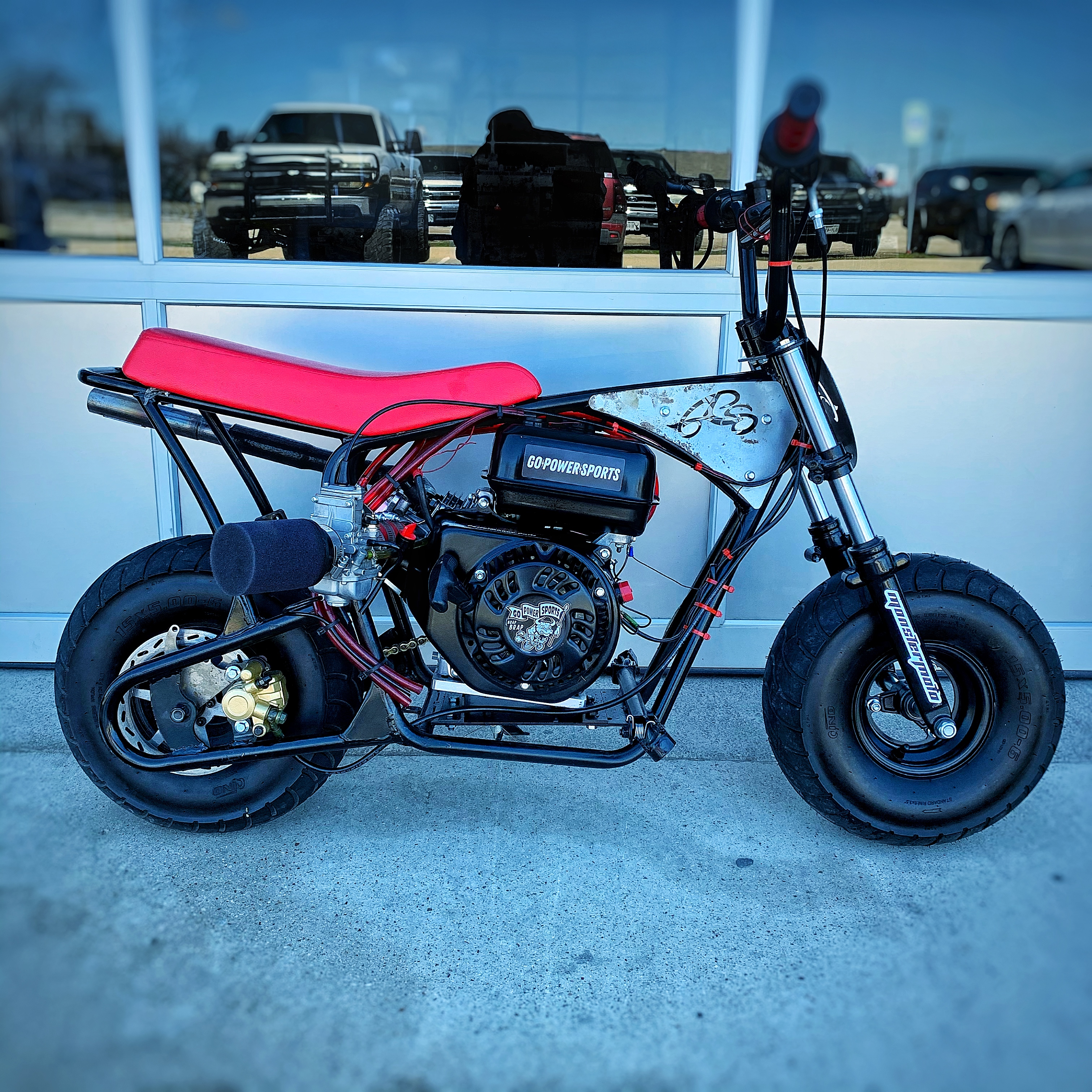 mini bike roller frame